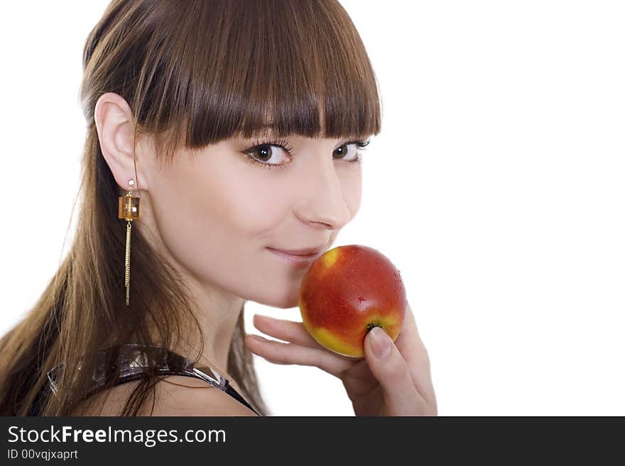 Lady With An Apple