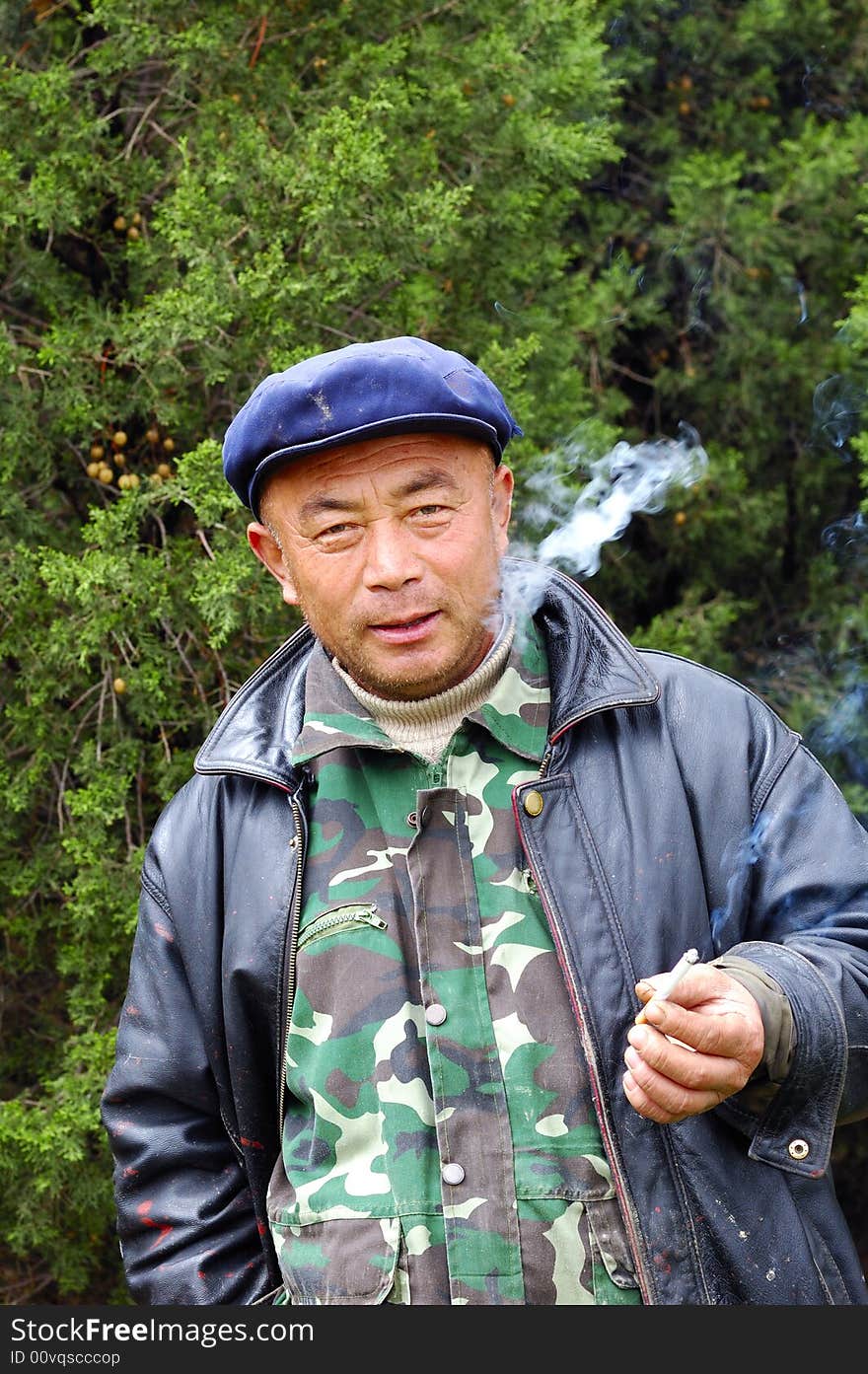 Farmer portrait