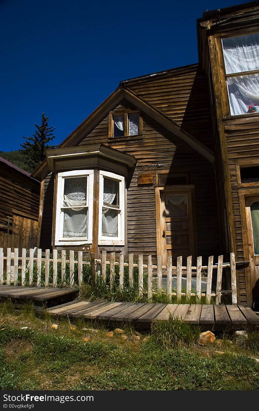 Ghost Town Buildings in Colorado