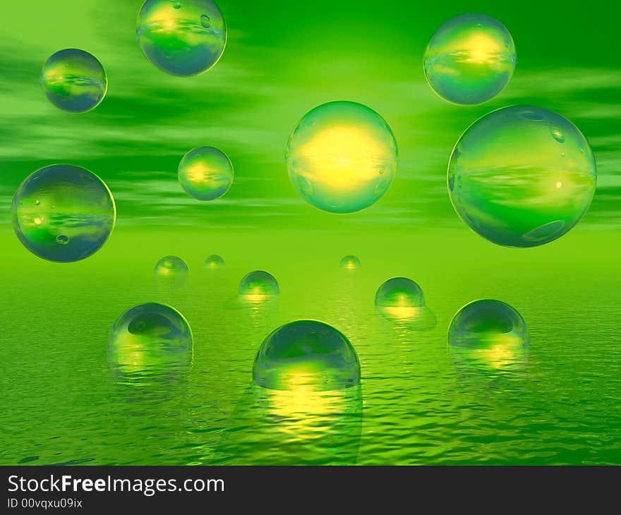 Water balls