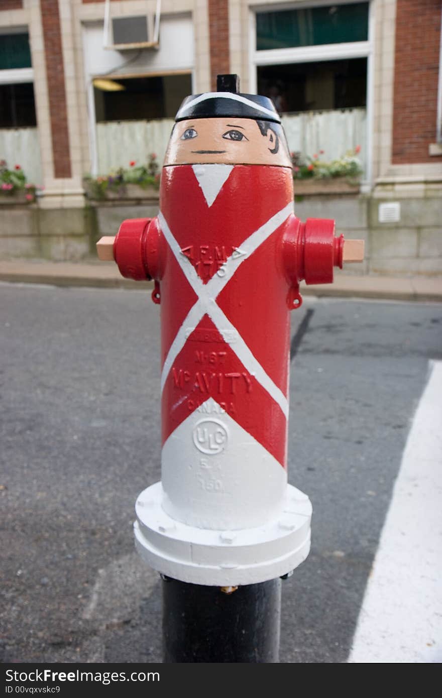 Painted Fire Hydrant Man 2