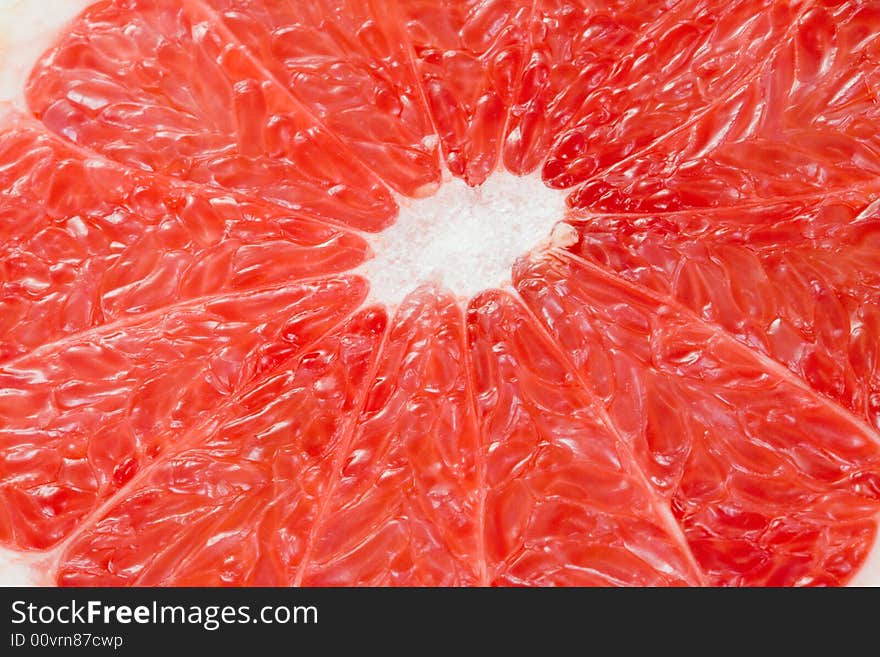 Red and ripe grapefruits, backgrounds