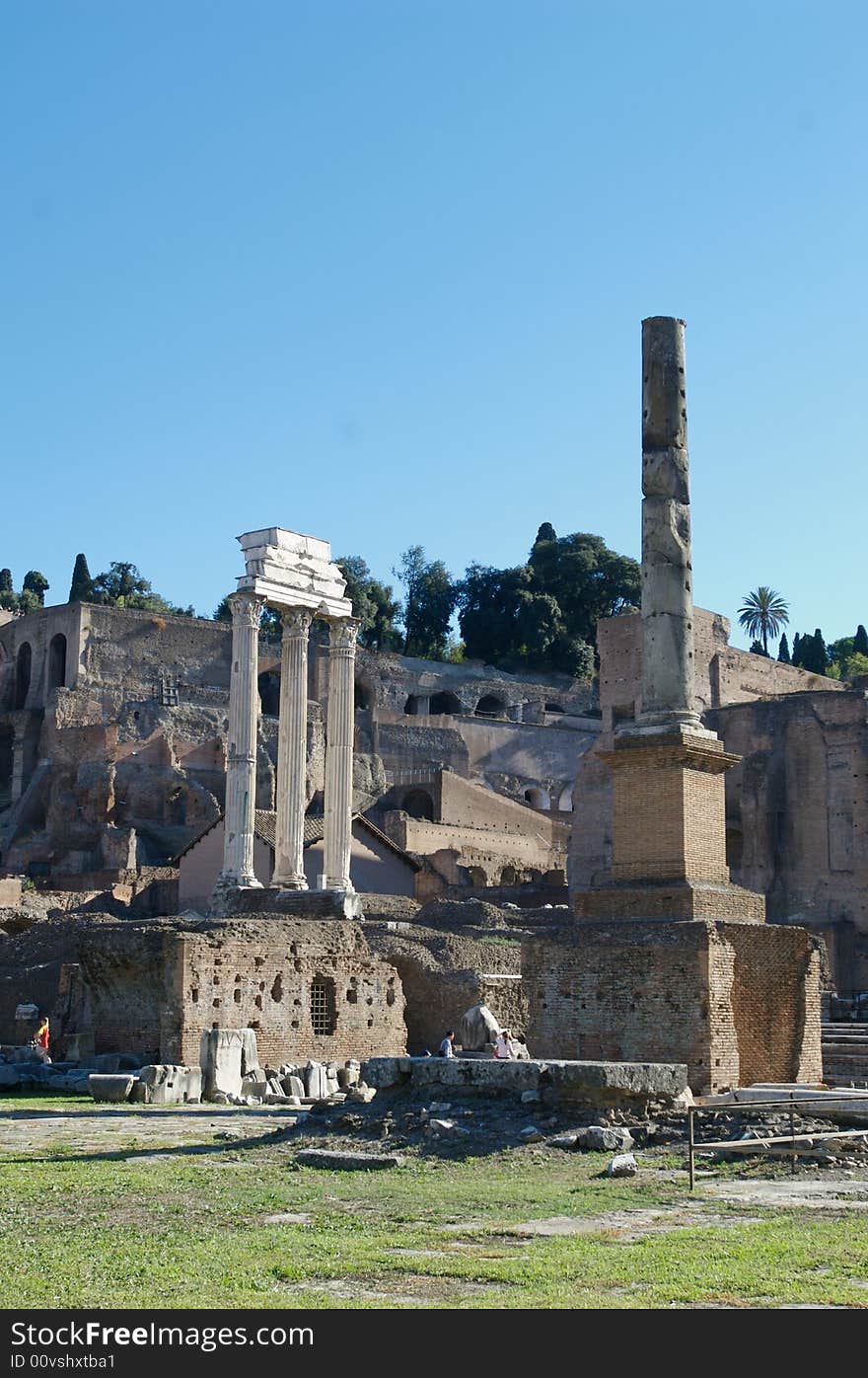 The Roman Forum Rome Italy