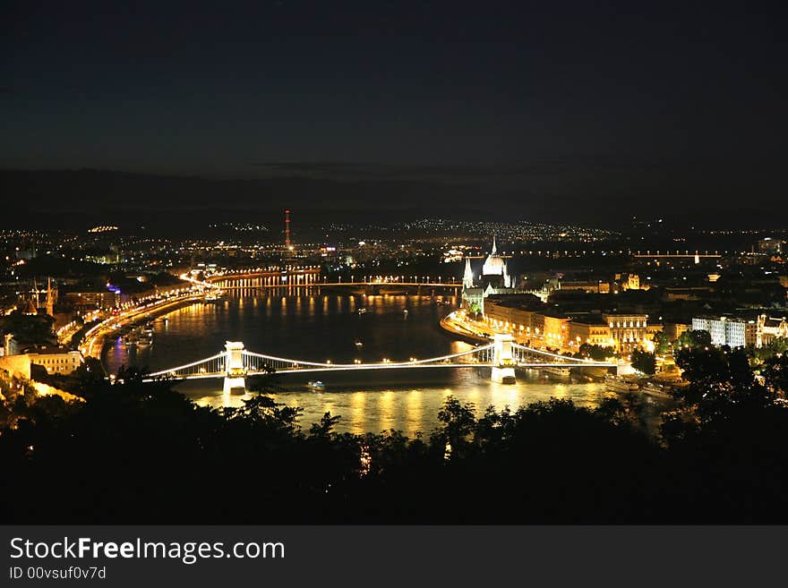 Budapest night,hungary old city. Budapest night,hungary old city.