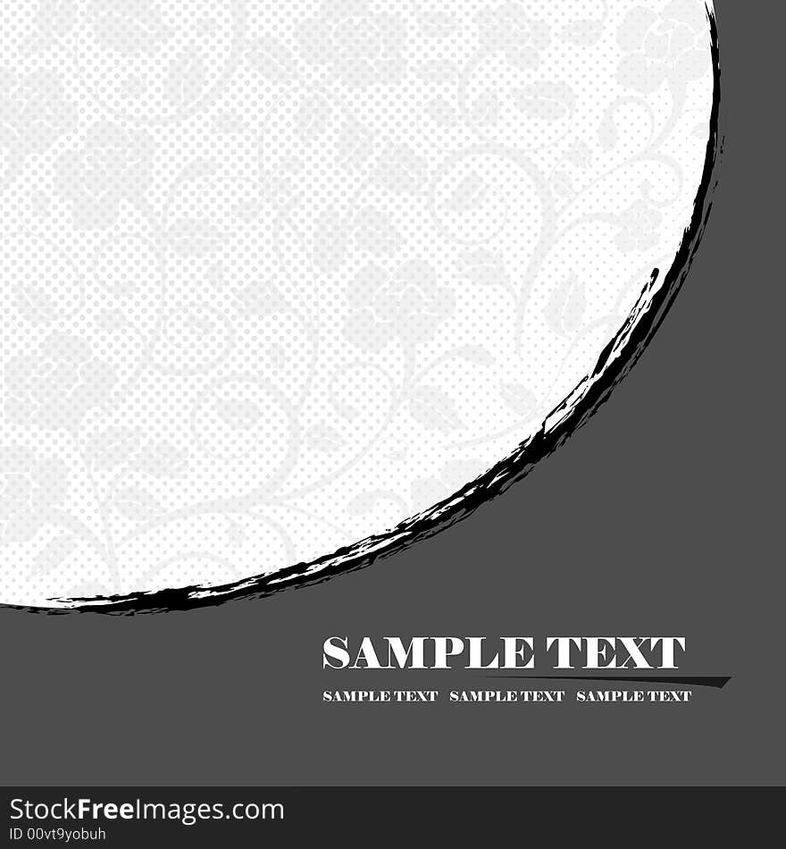 Black nd white decorative background. Black nd white decorative background