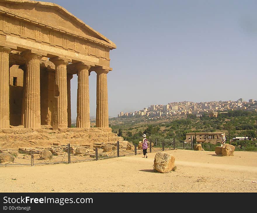 Temple in Agrigento