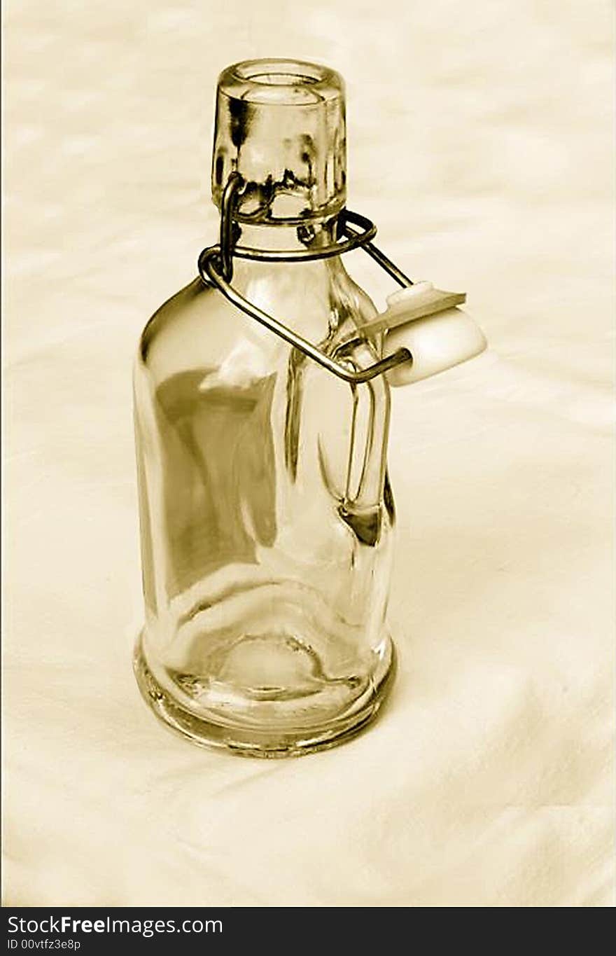 Empty Glass Bottle