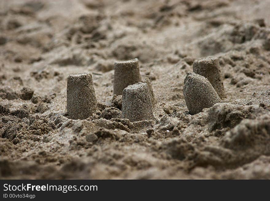 Sand building