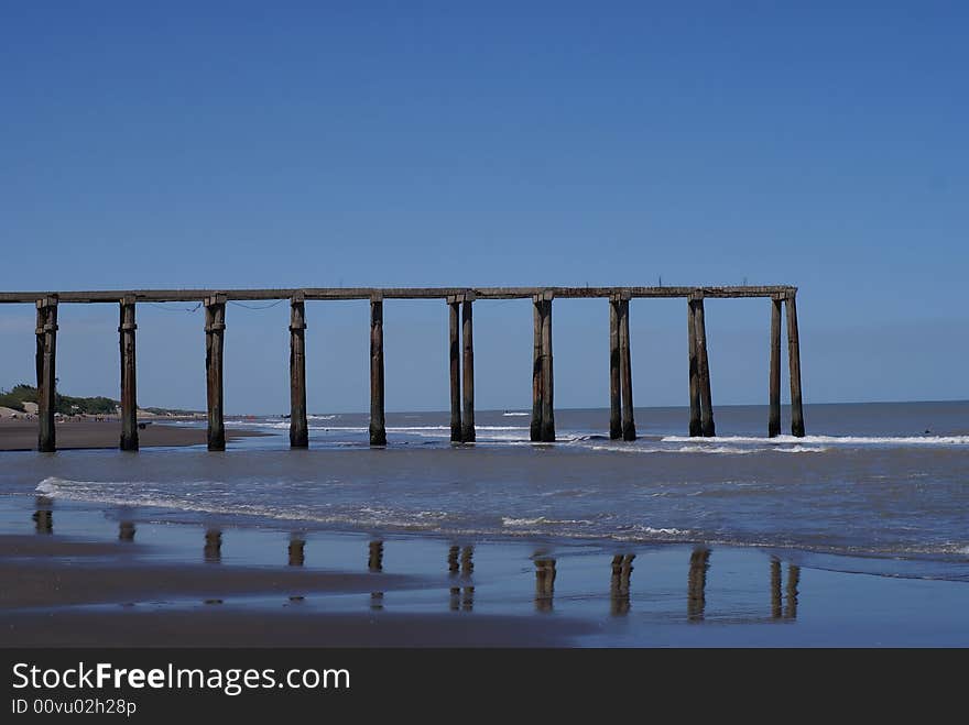 Destroyed Pier