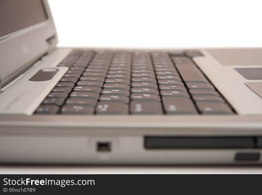 Close-up laptop keyboard like six roads to success. Close-up laptop keyboard like six roads to success