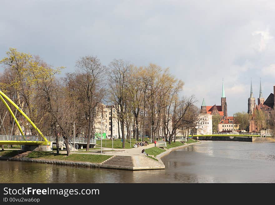 Monuments In Wroclaw, Poland