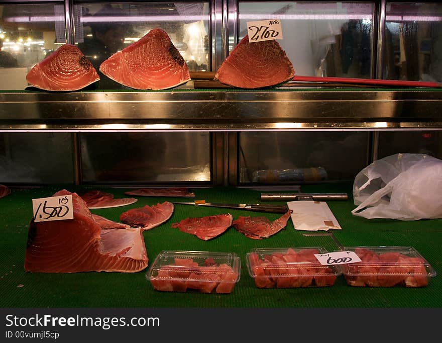 Tokyo fish market