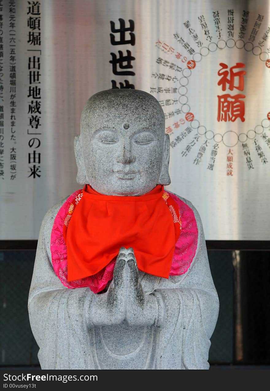 Stone carving Statue of Buddha.