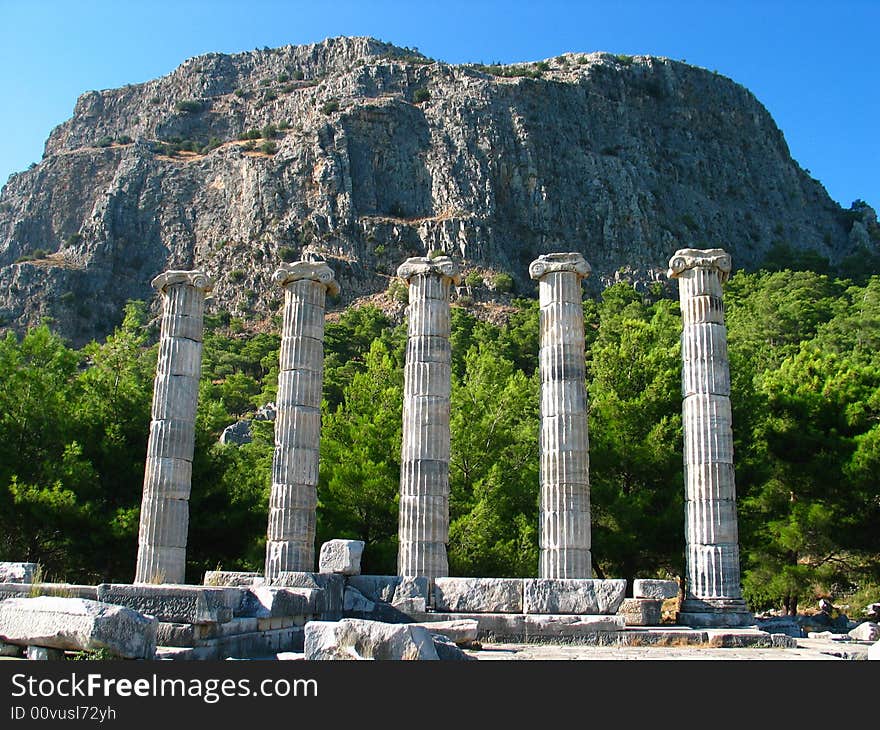 Ancient Greek City in Turkey. Ancient Greek City in Turkey