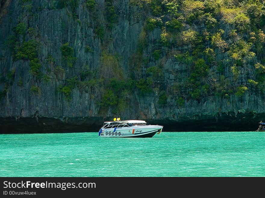 Standing speedboat