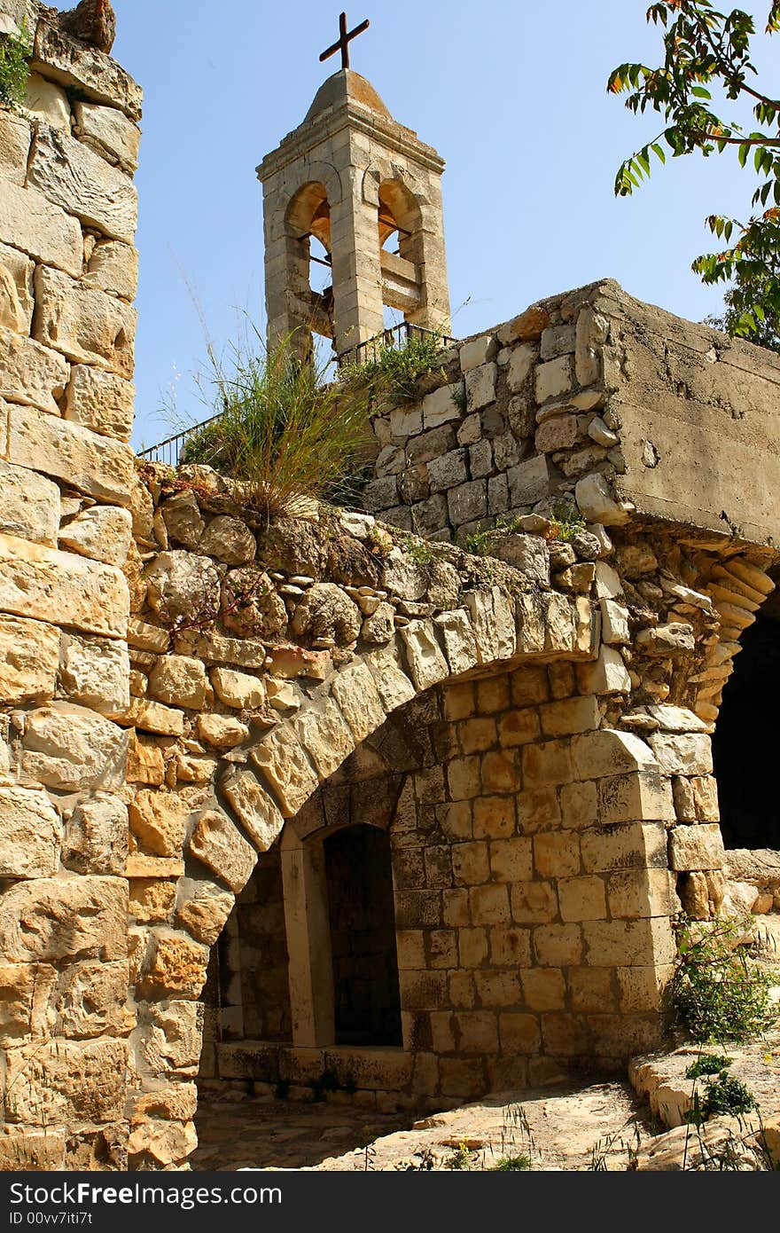 Greek orthodox monastery in Israel