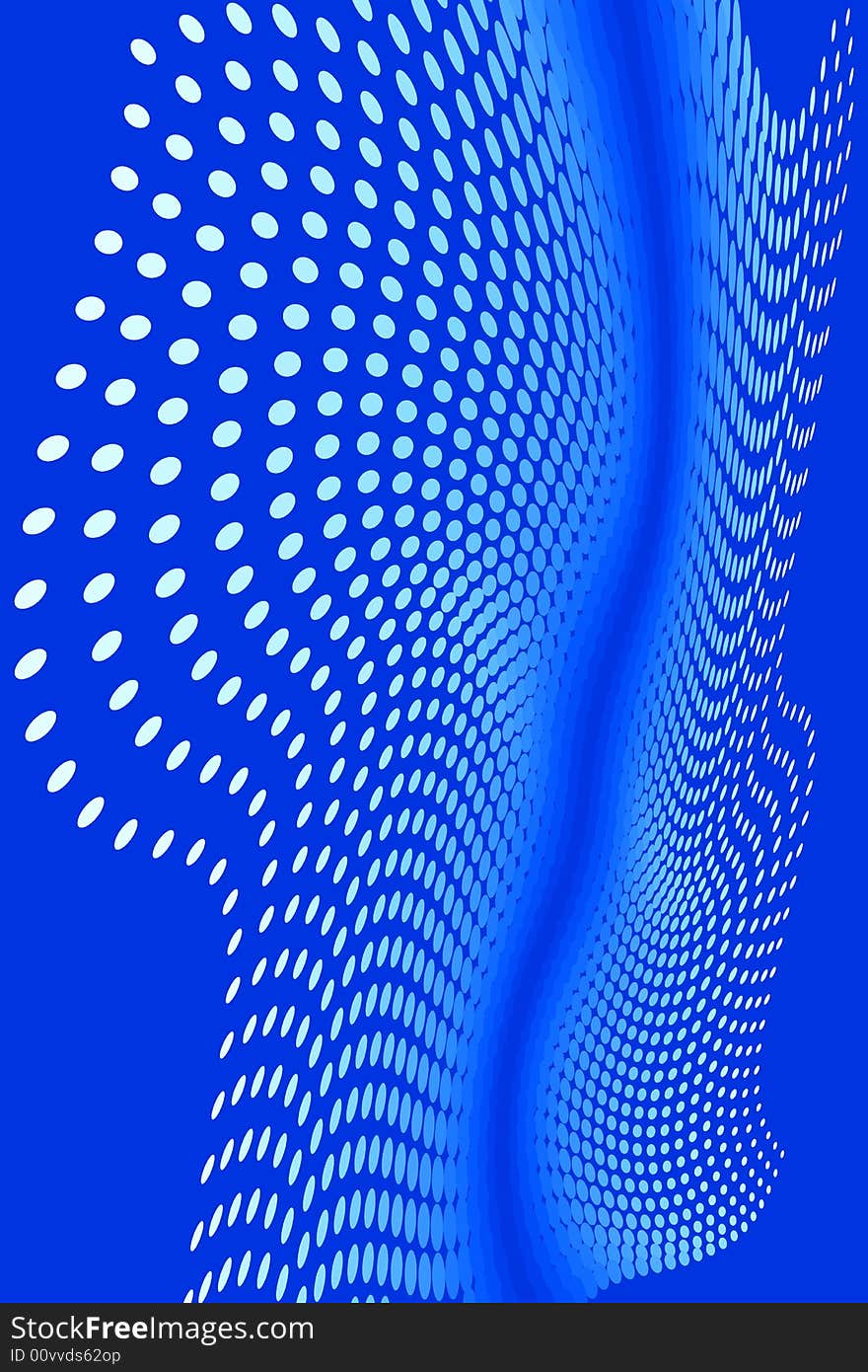 Abstract Blue