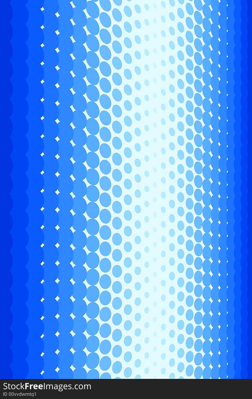 Vector illustration of blue spot pattern