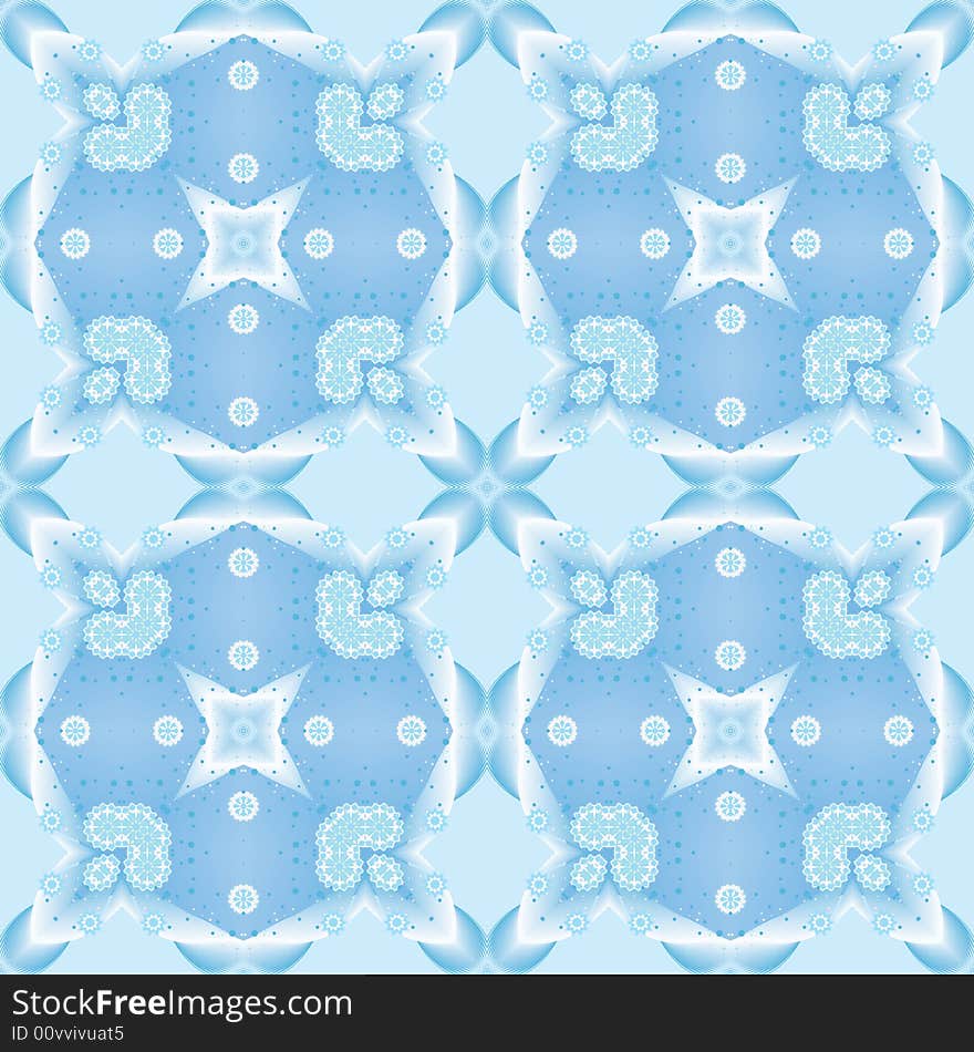 Blue seamless tile or pattern. Blue seamless tile or pattern