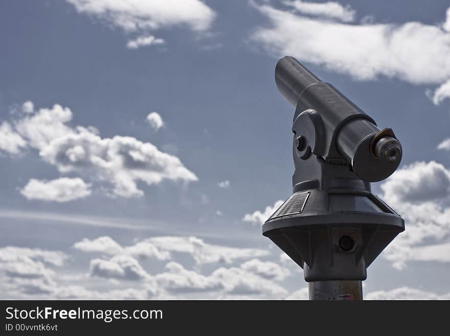 Observation point from the castel of Nuremberg, Germany