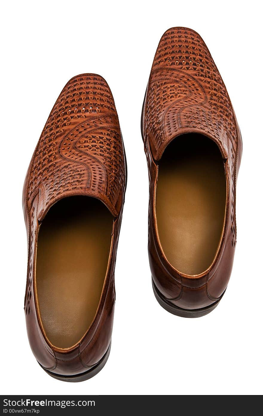 Brown low shoes