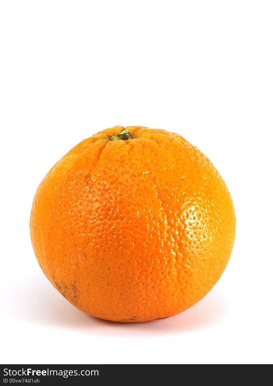 Orange isolated on a white background