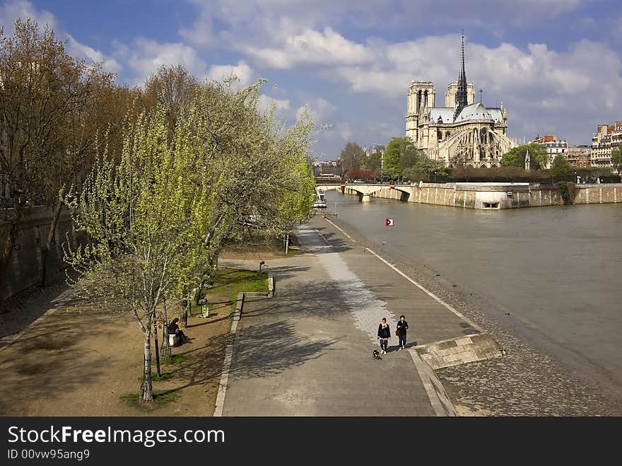 Notre Dame Cathedral, Paris, France