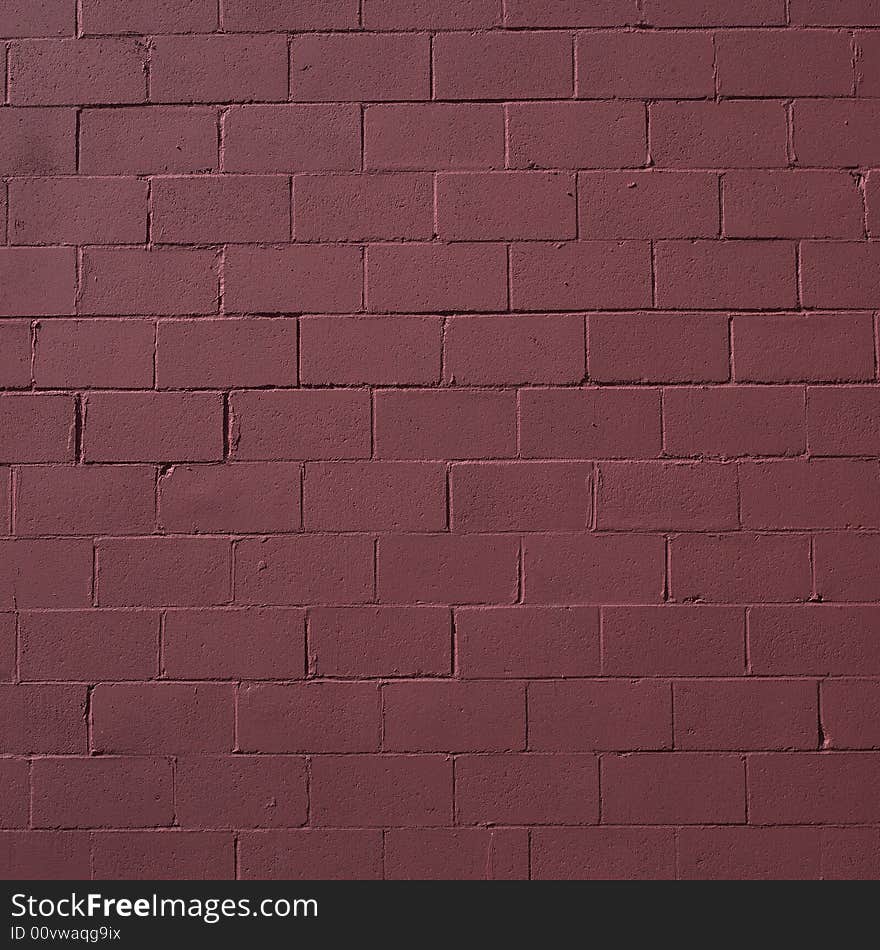 Red brick / block wall background. Red brick / block wall background