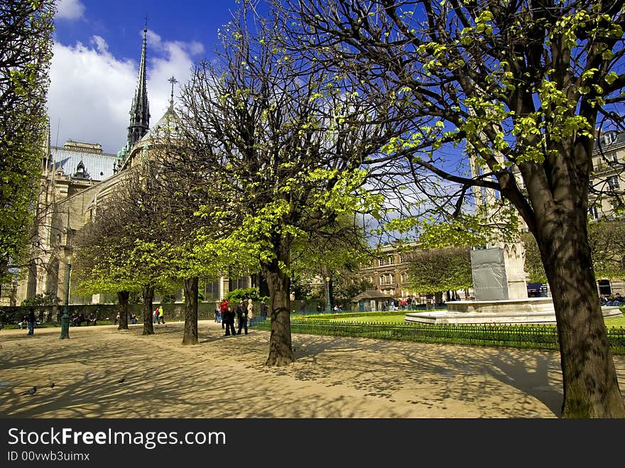 Notre Dame Cathedral, Paris, France