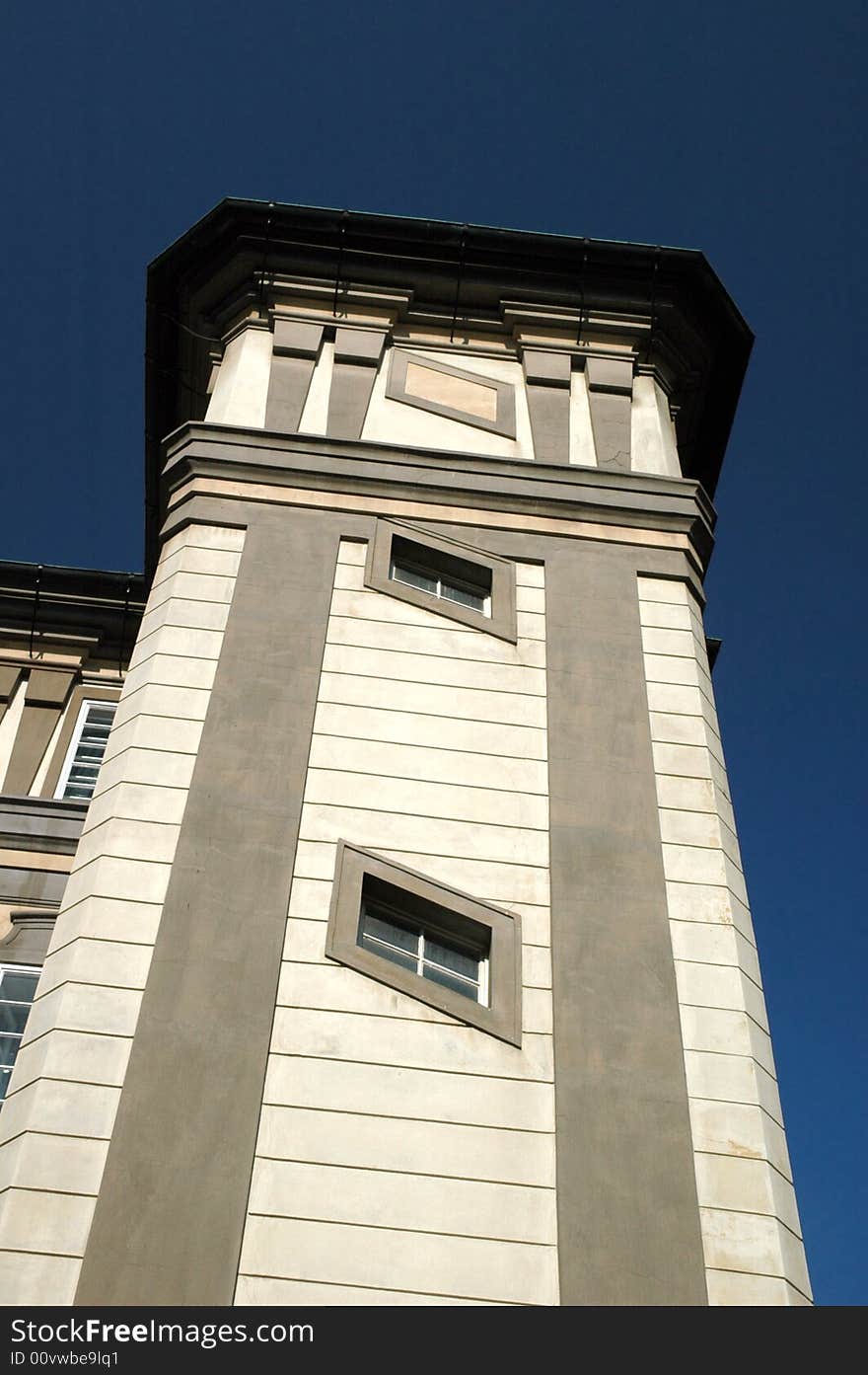 Photo of tower near Prague Castle. Photo of tower near Prague Castle