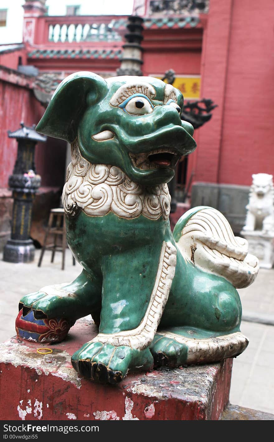 Statue at a Vietnamese temple