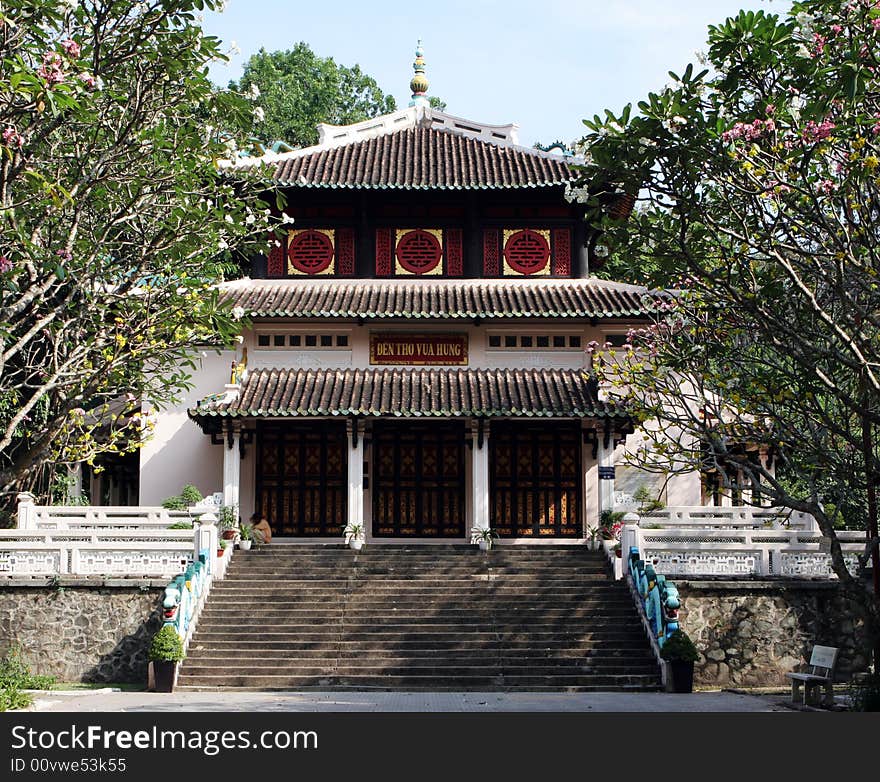 The Hung King's Temple in Ho Chi Minh City - travel and tourism. The Hung King's Temple in Ho Chi Minh City - travel and tourism.