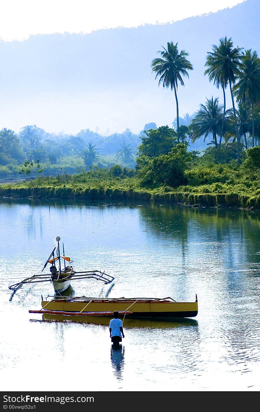 Floating Boat