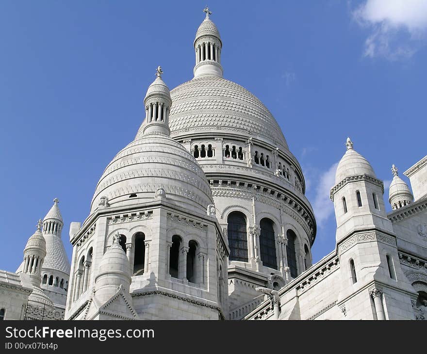 Domes and Towers of Sacred Heart Church