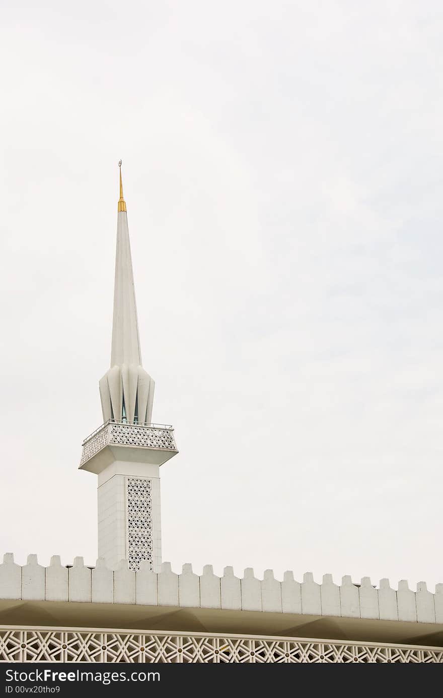 Malaysian national mosque, kuala lumpur. Malaysian national mosque, kuala lumpur