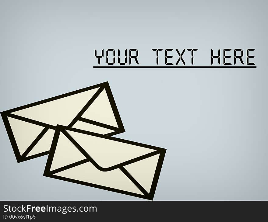 Insert your own text; Mail icons. Insert your own text; Mail icons