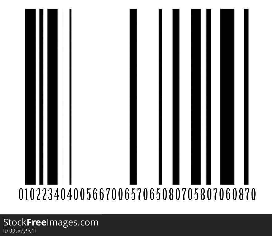 An image of a simple barcode, it could represent retail concepts, and it could represent the technology involved with data concepts.