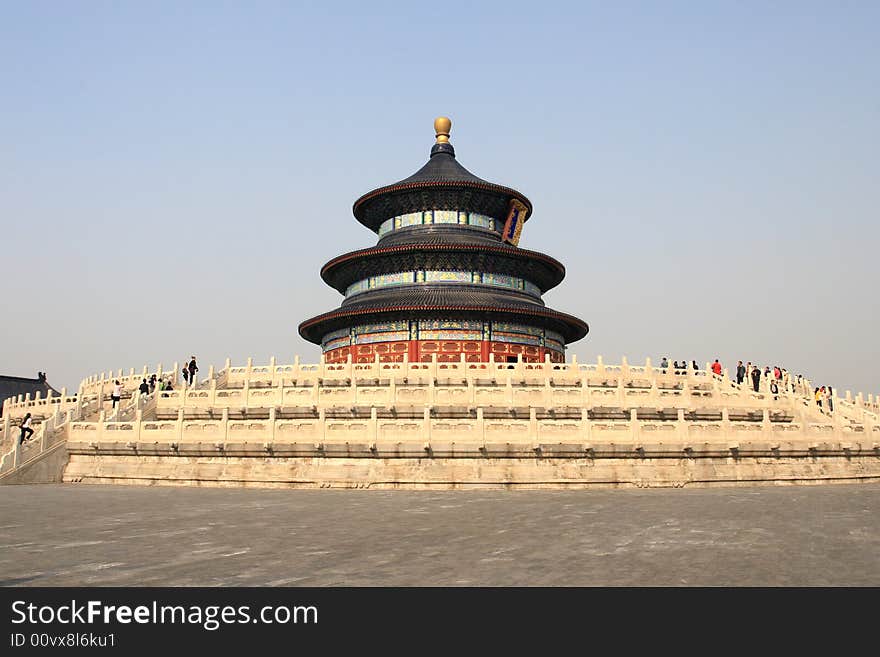 The Temple of Heaven in beijing