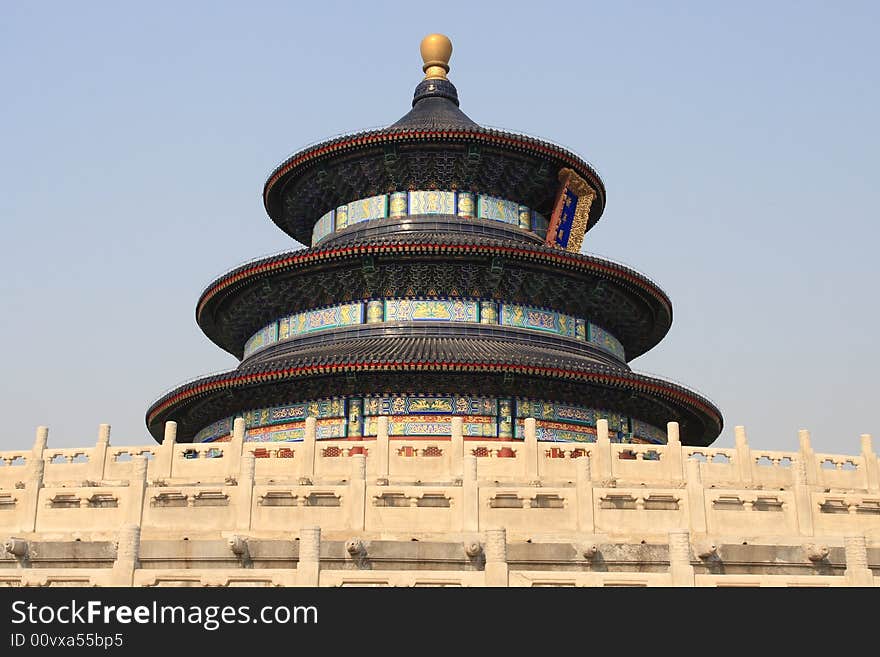 The Temple of Heaven in beijing