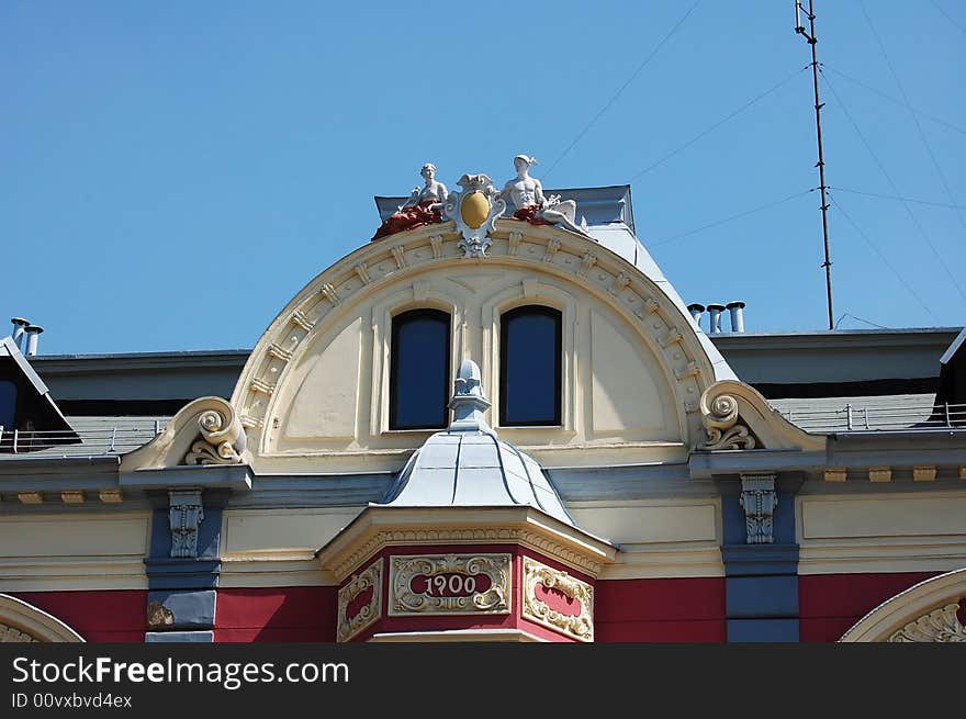 Monument on the roof