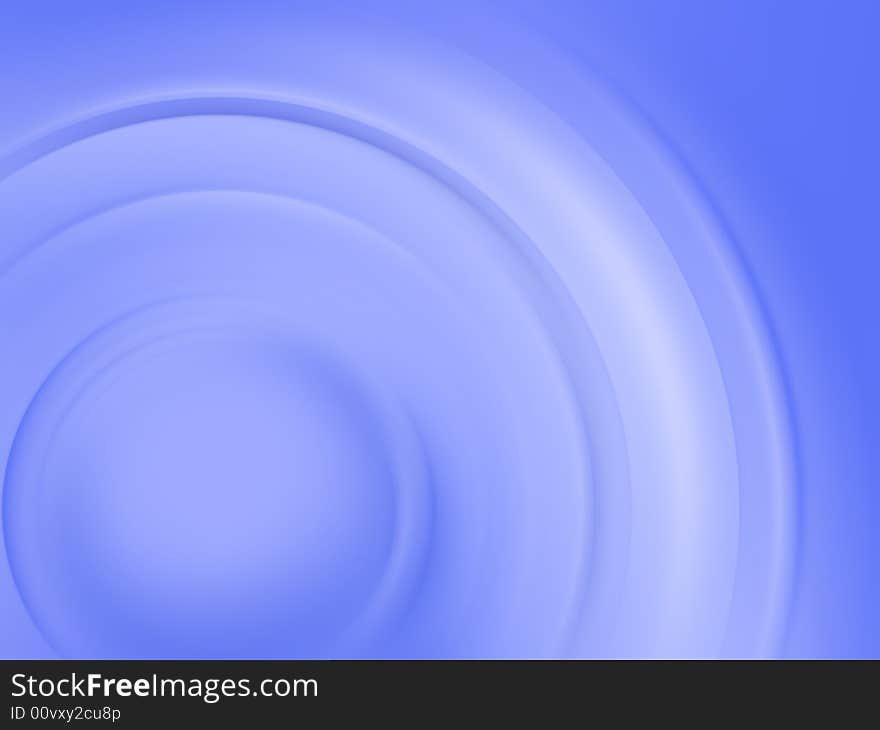 Background with different shades of blue and circles