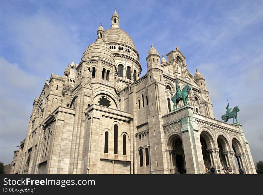 The Sacre Coeur Paris France