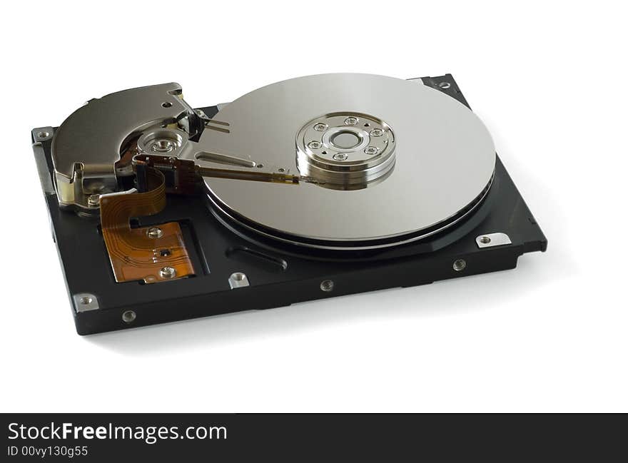 Disassembled HDD