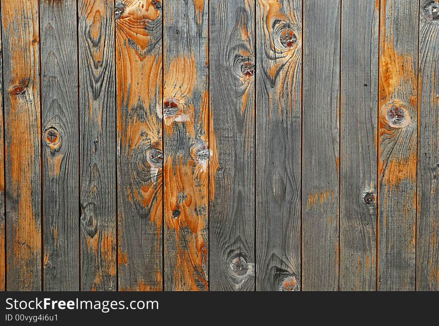 Beautiful wooden fence texture close-up. Beautiful wooden fence texture close-up