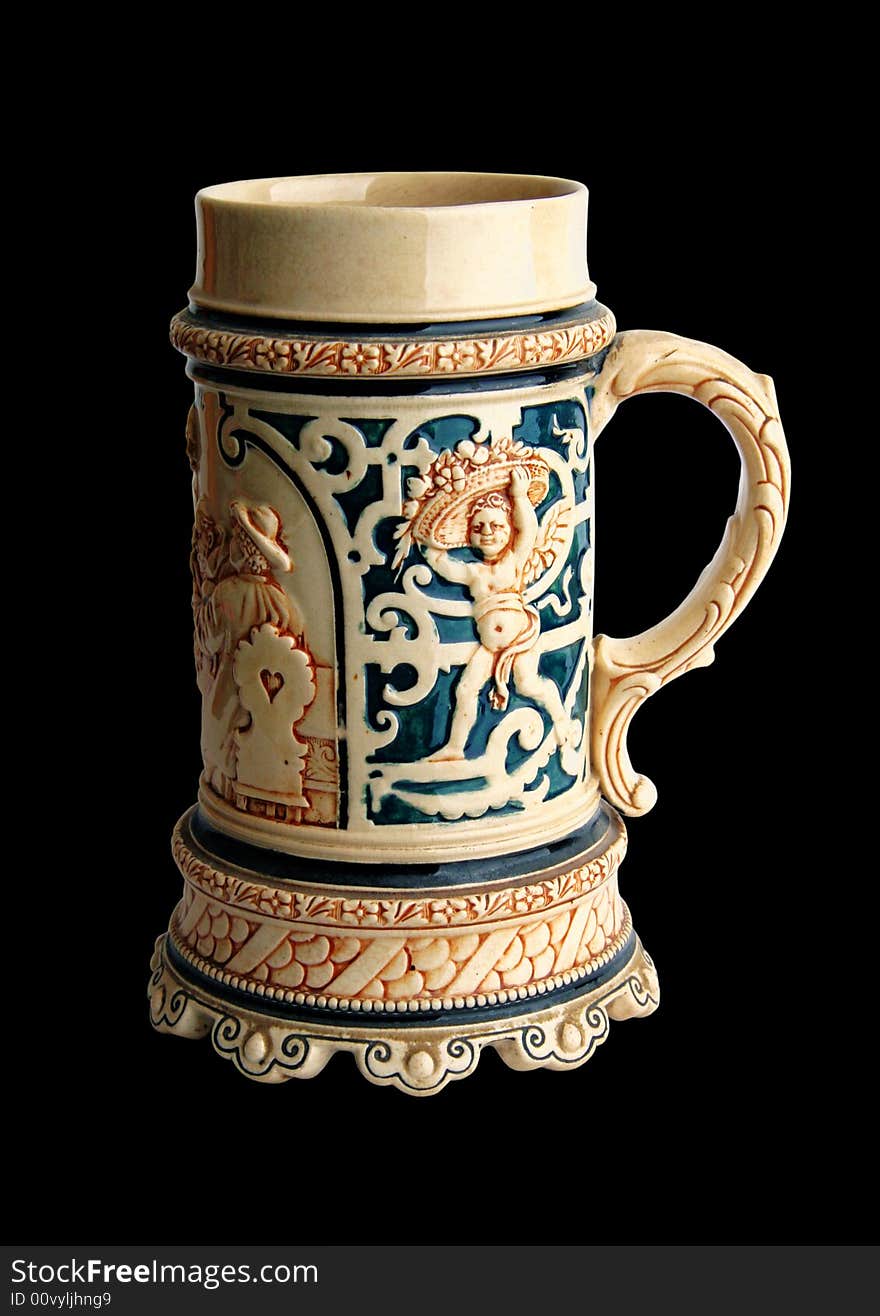 Old   beer mug