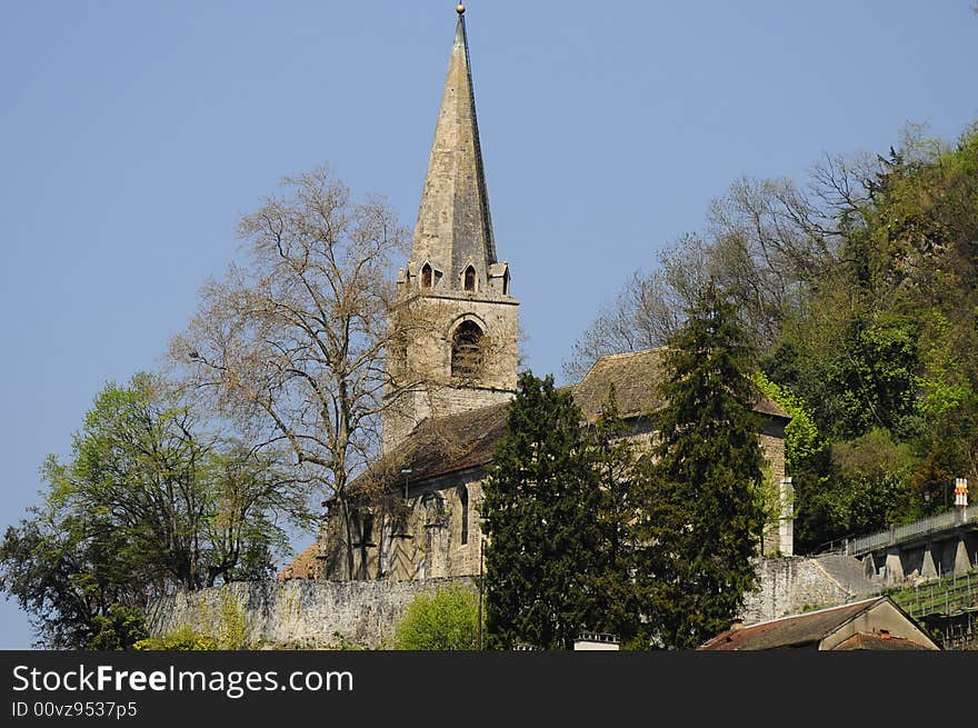 Old Church between Vevey & Chillon