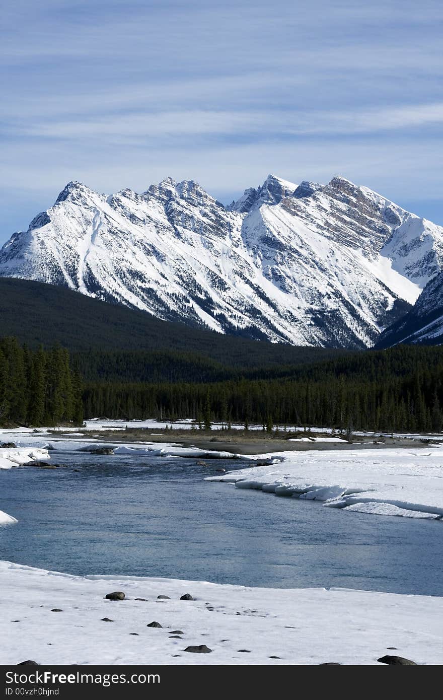 Shot by the Athabasca River in Jasper National Park, Canada. Shot by the Athabasca River in Jasper National Park, Canada