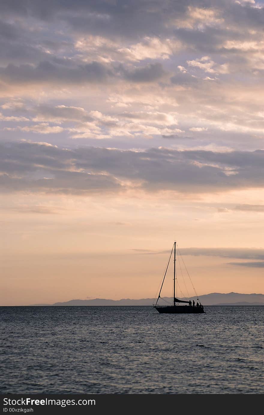 Boat travelling