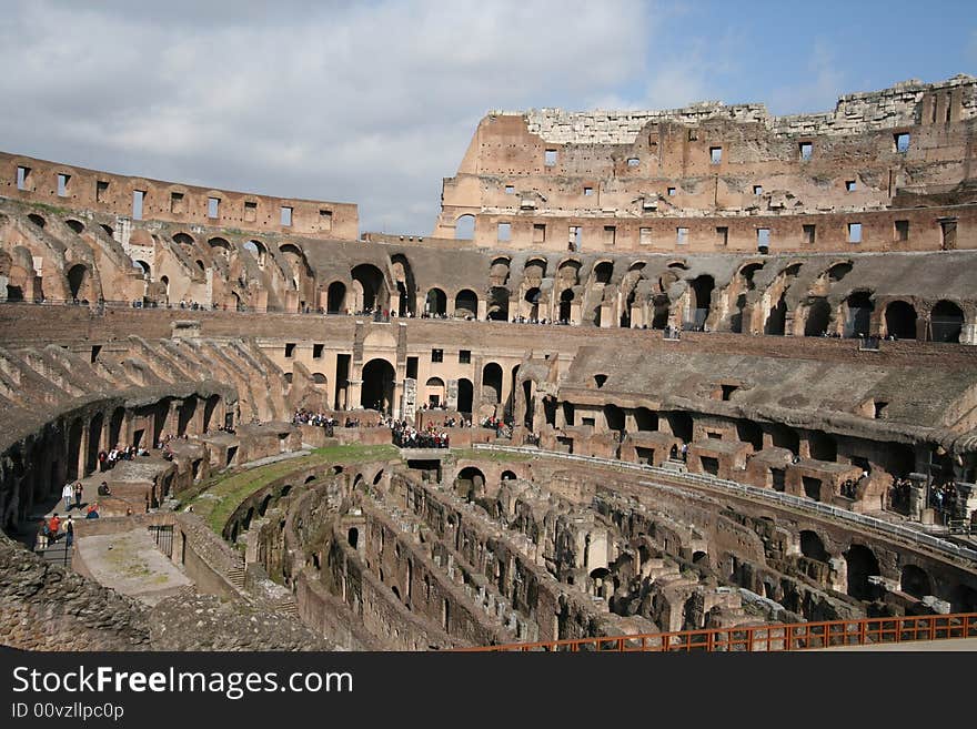 Colosseum in rome, italy