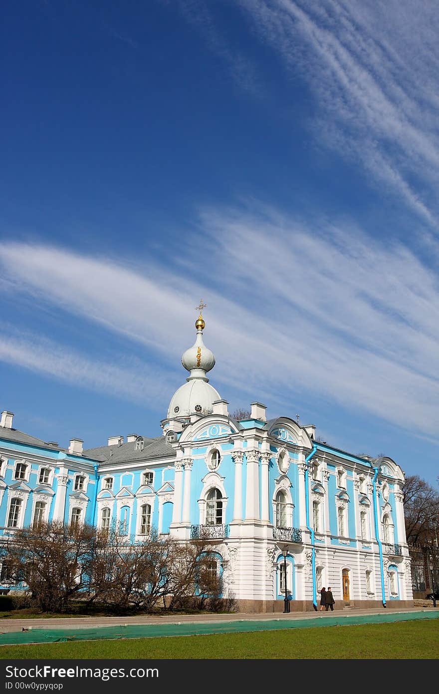 View of the Smolny Cathedral